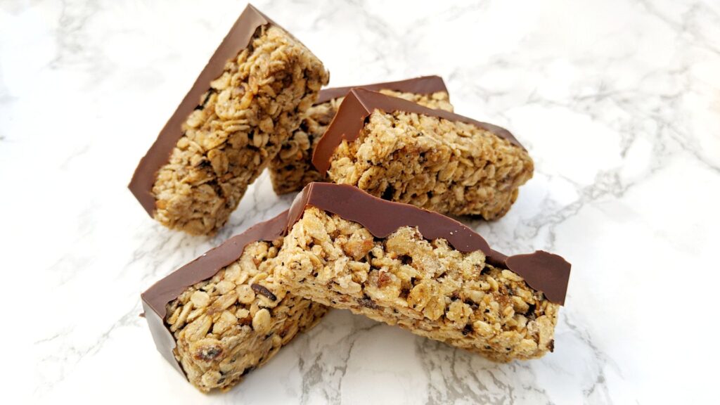 Chocolate Oat Bars - nadiashahanaz