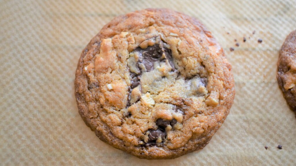 Chocolate, coconut, walnut cookie - nadiashahanaz