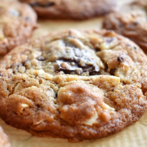 Chocolate, coconut, walnut cookie - nadiashahanaz