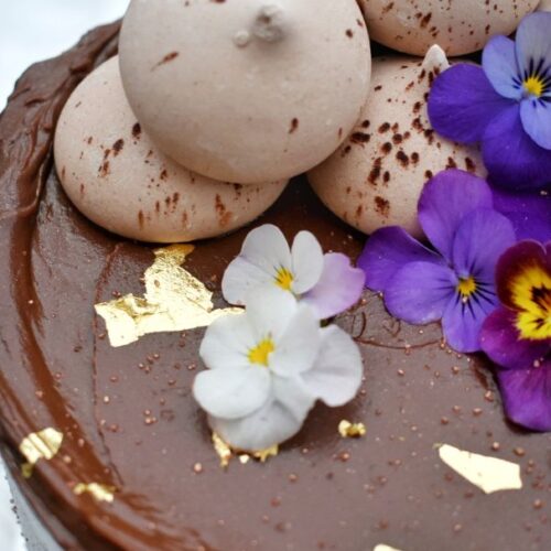 Chocolate cake - nadiashahanaz